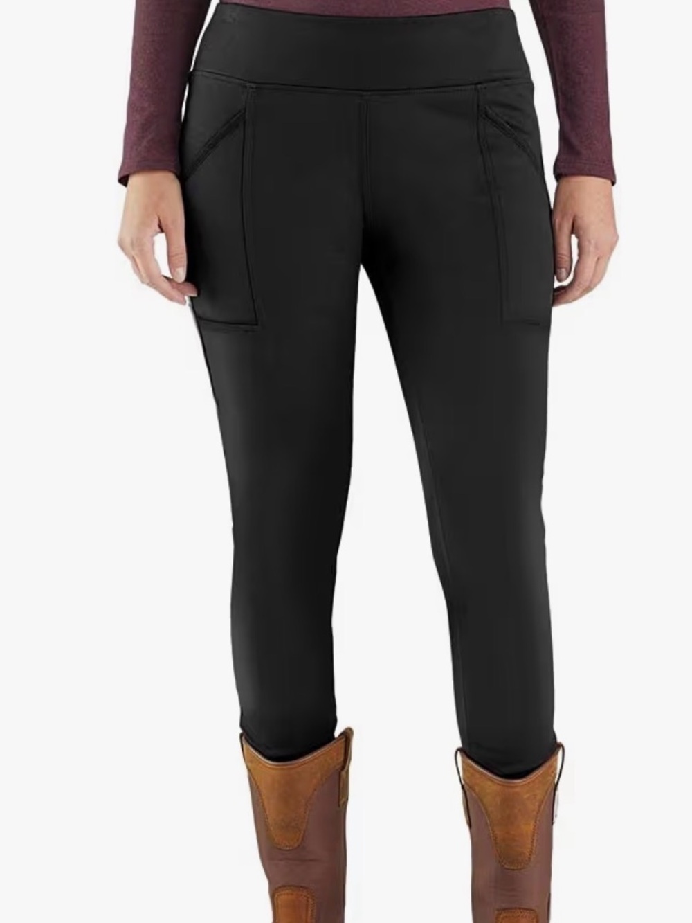Carhartt Women's Force Fitted Heavyweight Lined Legging NWT size M
